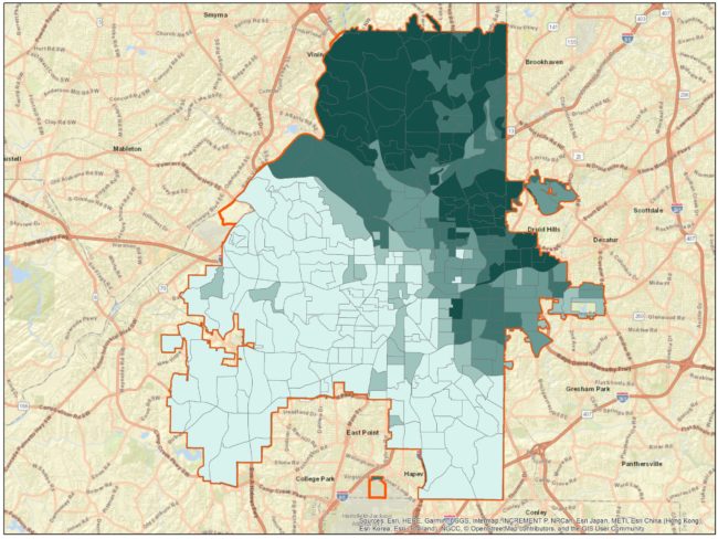 ATL White and NonWhite by CBG